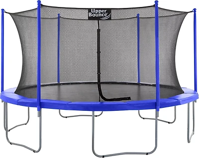 Machrus Upper Bounce 16 ft Round Trampoline with Safety Enclosure System