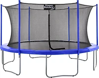 Machrus Upper Bounce 16 ft Round Trampoline with Safety Enclosure System