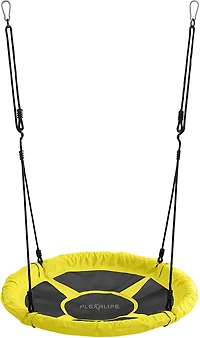 Plexalife 37.5 in Super Fun Nest Swing With Adjustable Ropes