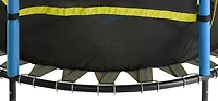 Machrus Upper Bounce 44.48 in Round Trampoline Jumping Mat with Attached Safety Net