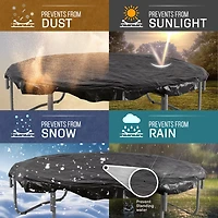 Machrus Upper Bounce 9 ft x 15 ft Rectangle Trampoline Weather Cover