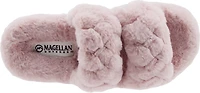 Magellan Outdoors Women's Double Band Plush Slippers