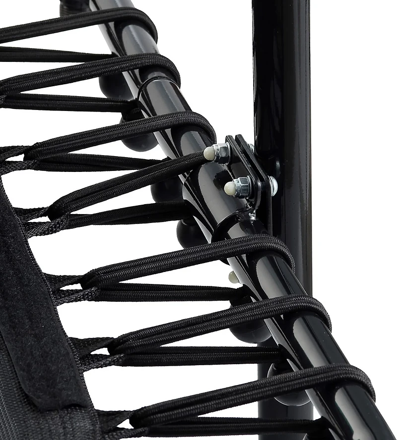 Machrus Upper Bounce 50 in Mini Hexagon Trampoline with Adjustable Handrail