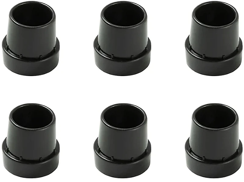 Machrus Upper Bounce Universal Mini Trampoline Legs Replacement Rubber Cap Tips - 6 Count