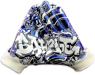 Battle Adults' Prism Graffiti Doom Football Gloves