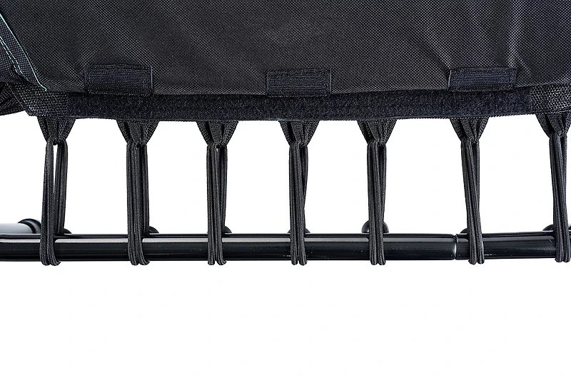 Machrus Upper Bounce 50 in Mini Hexagon Trampoline with Adjustable Handrail