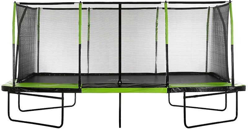 Machrus Upper Bounce Mega Gymnastics Style 10 ft x 17 ft Rectangle Trampoline