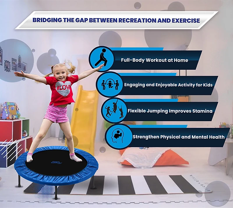 Machrus Upper Bounce 36 in Round Mini Trampoline