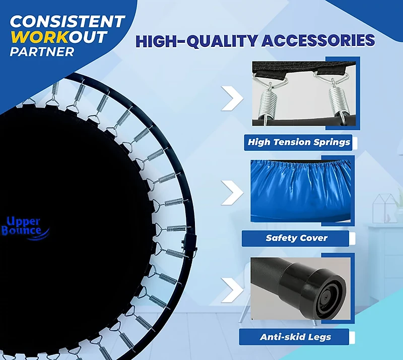 Machrus Upper Bounce 48 in Round Mini In/Out Trampoline