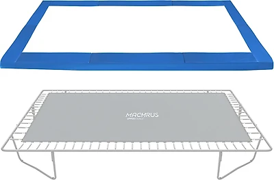 Machrus Upper Bounce 8 ft x 14 ft Rectangle Trampoline Spring Cover Safety Pad