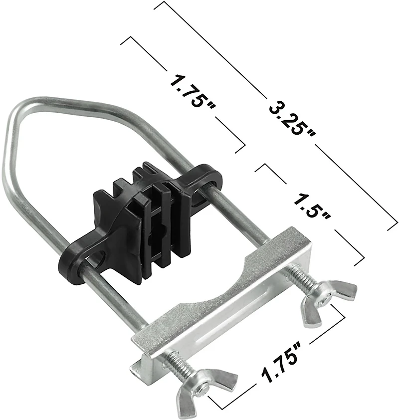 Machrus Upper Bounce Trampoline Enclosure U-Bolt Connectors - 12 Pack