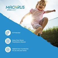 Machrus Upper Bounce 13 ft Round Trampoline Safety IS Net
