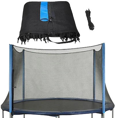 Machrus Upper Bounce ft Round Trampoline Replacement Safety Enclosure Net