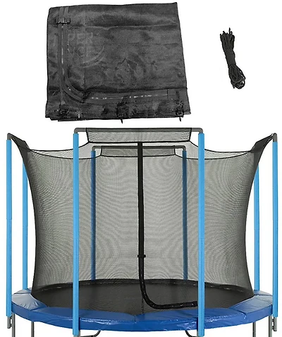 Machrus Upper Bounce 12 ft Round Trampoline Safety Top Sleeve IS Net
