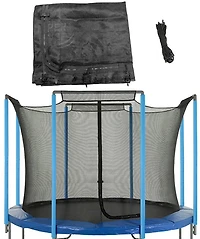 Machrus Upper Bounce 12 ft Round Trampoline Safety Top Sleeve IS Net