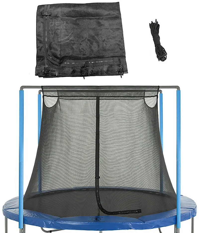Machrus Upper Bounce 12 ft Round Trampoline Safety Top Sleeve IS Net