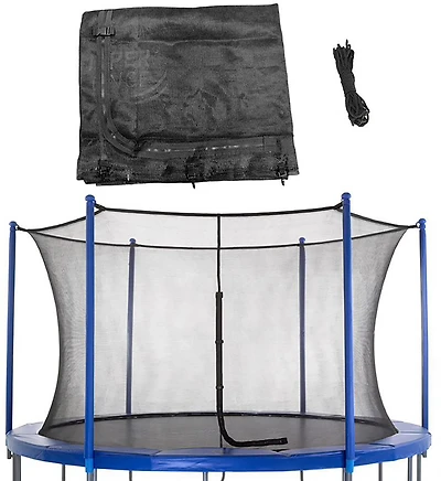 Machrus Upper Bounce ft Round Trampoline Inside Replacement Safety Enclosure Net