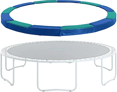Machrus Upper Bounce Round Trampoline Super Spring Cover Safety Pad