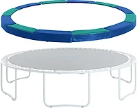 Machrus Upper Bounce Round Trampoline Super Spring Cover Safety Pad