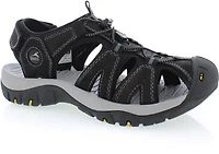 Pacific Mountain Men's Riverbank Leather Hiking Sandals