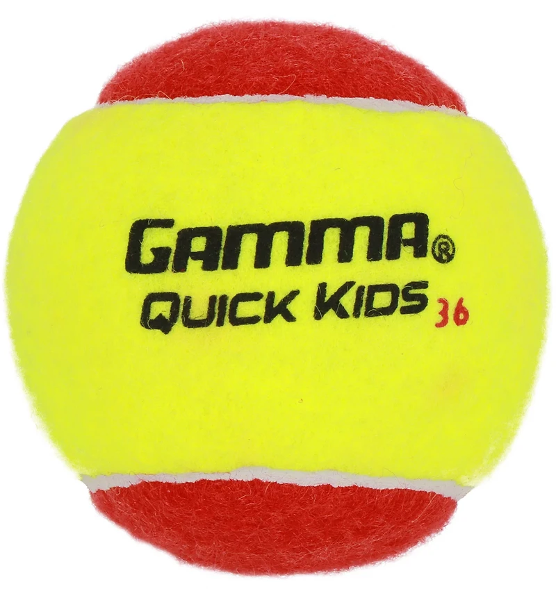 Gamma 2024 Quick Kids 36 Tennis Balls 24-Pack
