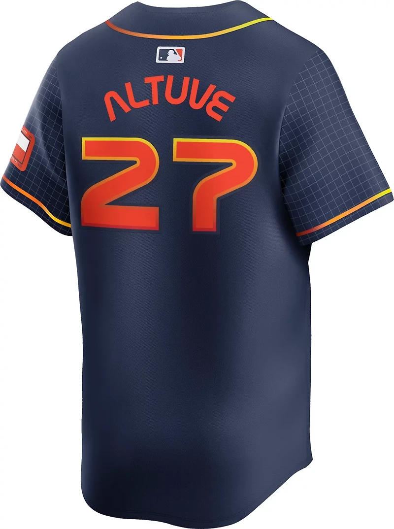 Nike Men's Houston Astros Jose Altuve #27 Limited City Connect Jersey