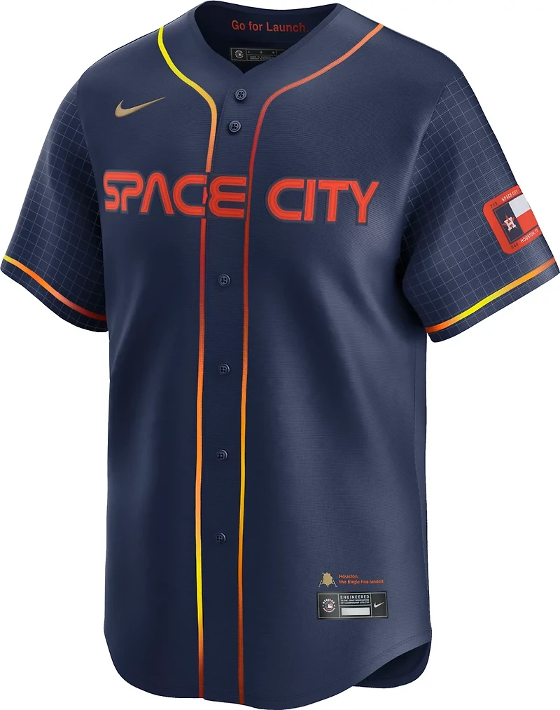 Nike Men's Houston Astros Jose Altuve #27 Limited City Connect Jersey