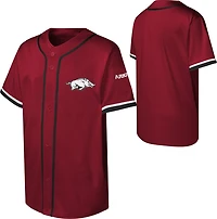 Outerstuff Youth Arkansas Fashion Baseball Jersey