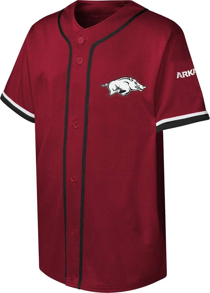 Outerstuff Youth Arkansas Fashion Baseball Jersey