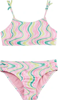 Hurley Girls' Honey Comb Bandeau Bikini