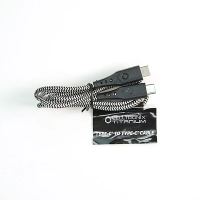 Celltronix 3 ft Type-C to C Cable Bulk