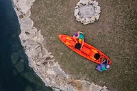 Pelican Challenger 130T 13 ft Angler Sit-On-Top Tandem Fishing Kayak