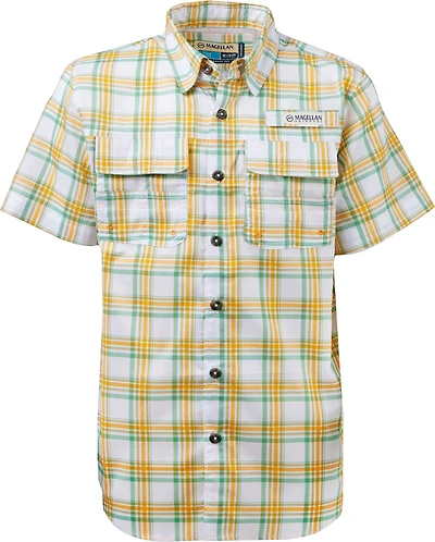 Magellan Outdoors Boys' FishGear Caddo Lake Short Sleeve Fishing Shirt