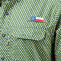 Magellan Men's Local State Gameday Micro Print Short Sleeve Shirt