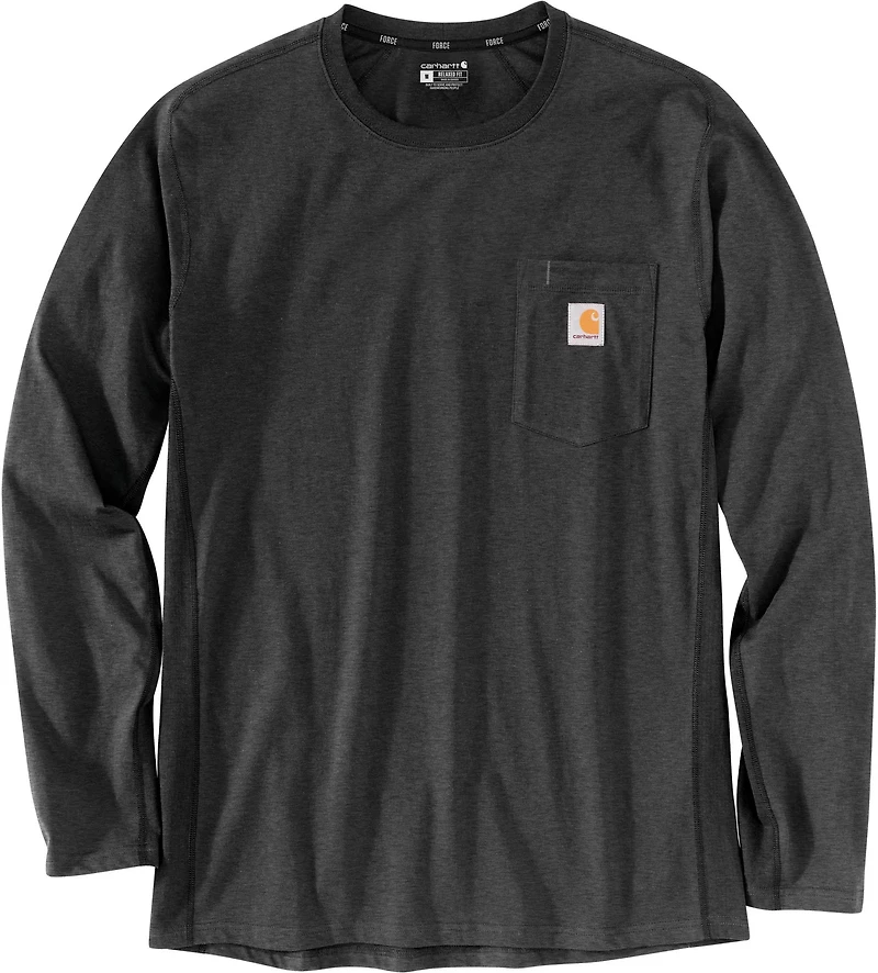 Carhartt Men's Force Relaxed Fit Midweight Pocket Long Sleeve T-shirt.