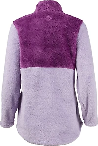 Magellan Outdoors Women's Campfire Mixed Media Long Sleeve Fleece Sweatshirt