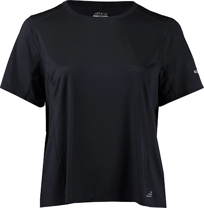 BCG Women's Mesh Short Sleeve Plus Size Top