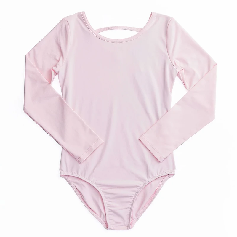 Rainbeau Moves Girls' Nylon Long Sleeve Leotard