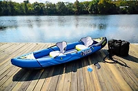 Pelican iESCAPE 110 11 ft Convertible Inflatable Sit-On-Top Tandem Kayak