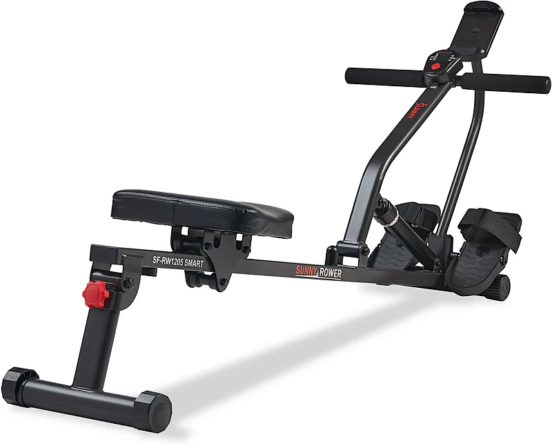 Sunny Health & Fitness SMART Compact Adjustable Rowing Machine