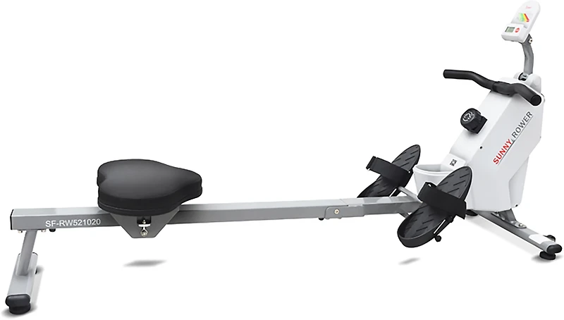 Sunny Health & Fitness SMART Compact Foldable Magnetic Rowing Machine with Bluetooth