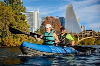 Pelican iESCAPE 110 11 ft Convertible Inflatable Sit-On-Top Tandem Kayak