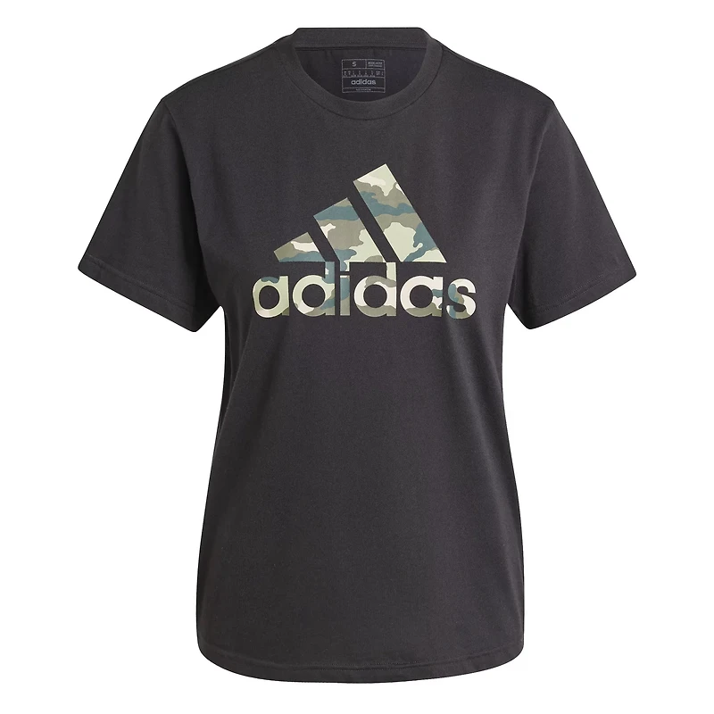 adidas Women's Camo Short Sleeve T-shirt
