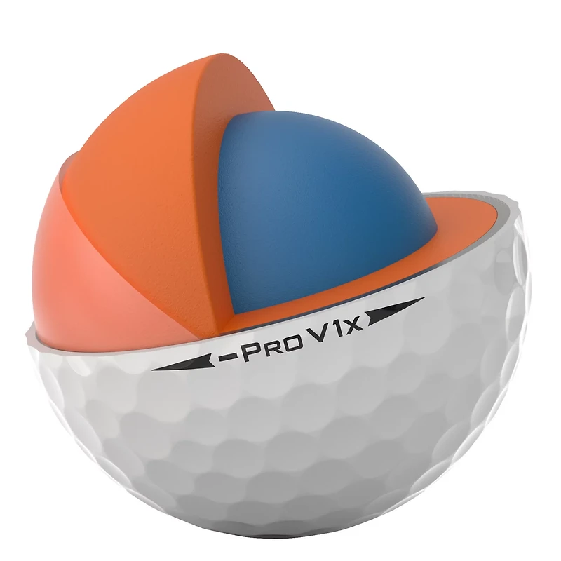 Titleist Pro V1x Left Dash Golf Balls 12-Pack