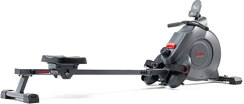 Sunny Health & Fitness SMART Compact Foldable Magnetic Rowing Machine with Bluetooth