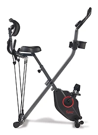 Sunny Health & Fitness Fully Body Foldable Magnetic X-Bike Pro