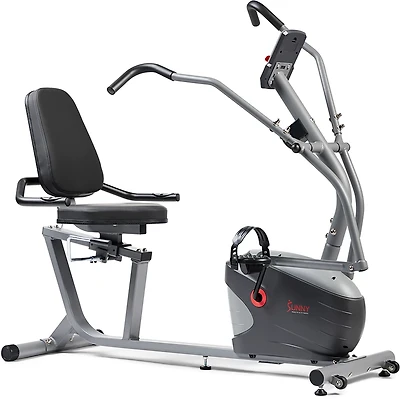 Sunny Health & Fitness Performance Interactive Series Recumbent Bike