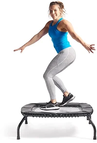 Sunny Health & Fitness 42.5 in x 42.5 in Square Exercise Trampoline