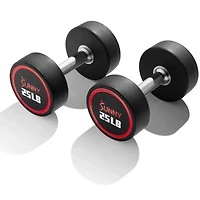 Sunny Health & Fitness Signature Style lb Polyurethane Round Dumbbell