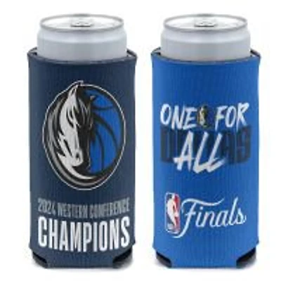 WinCraft Dallas Mavericks NBA Conference Finals Champs '24 Slim Can Cooler